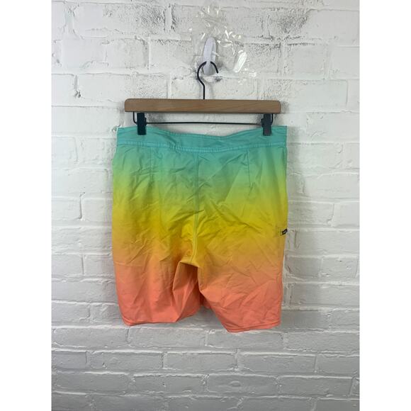 O'Neill Men's Hyperfreak Heat Fade 16" Boardshorts Stretch Flex Tie Drawcord 30 - Picture 5 of 8